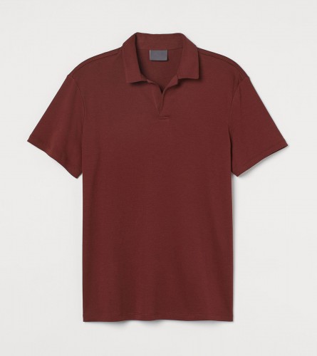 Jersey polo shirt