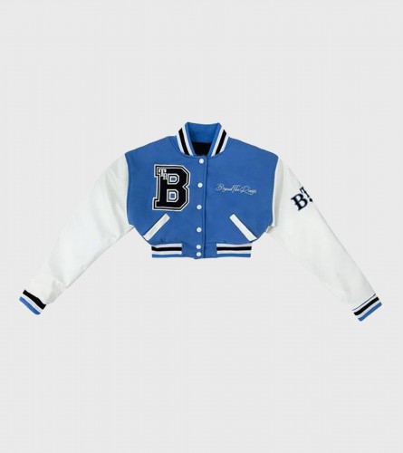 Women’s 1946 Blue Cropped Varsity